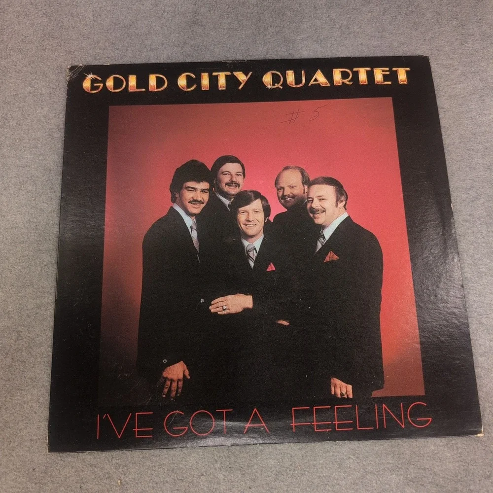 Gold City Quartet I've Got A Feeling Vinyl LP 1982 Dawn Records Southern Gospel - Picture 1 of 2